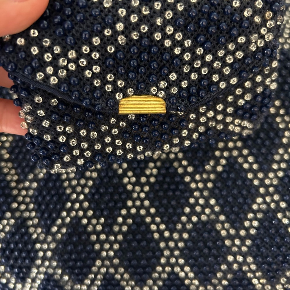 Vintage Beaded Large Clutch - Picture 5 of 7